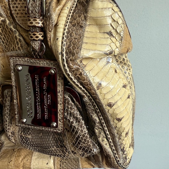 Dolce and Gabbana Python Skin bag. New. Rare. - Picture 8 of 17